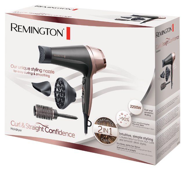 Фен REMINGTON D5706 Curl&Straight Confidence