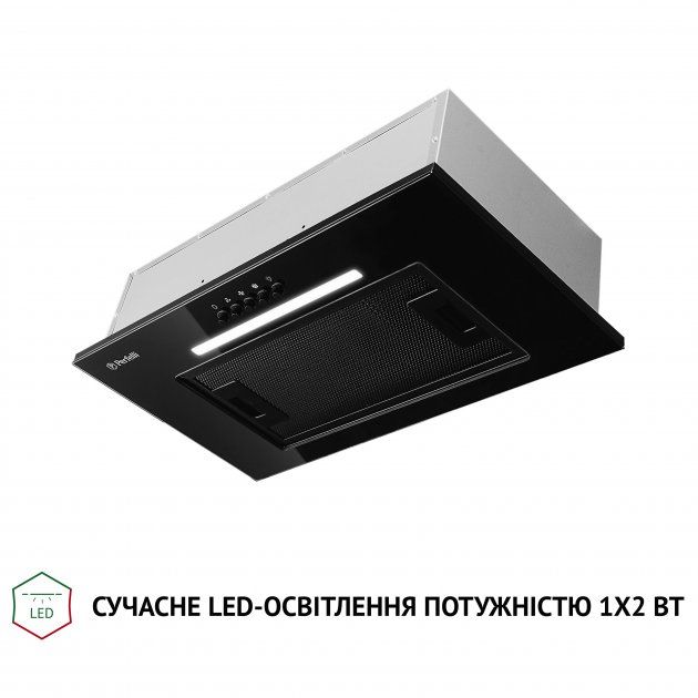 Витяжка PERFELLI BI 5256 BL 700 LED