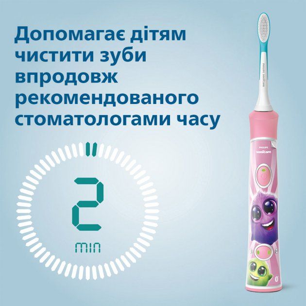 Електрична зубна щітка Philips Sonicare For Kids HX6352/42