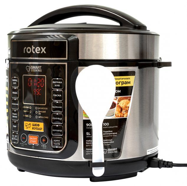 Мультиварка-скороварка ROTEX REPC75-B
