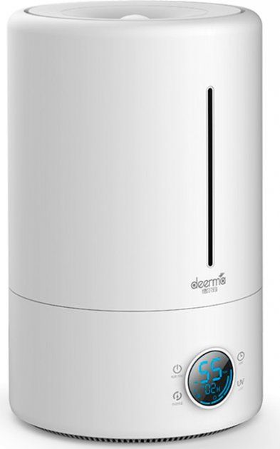 Зволожувач повітря Deerma Humidifier 5 л (Touch) with UV Lamp Sterilization White (Міжнародна версія) (DEM-F628S)