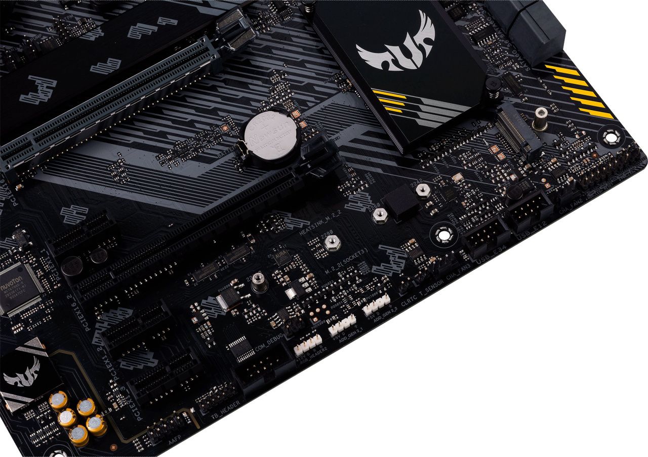ASUS Материнcька плата TUF GAMING B550-PLUS WIFI II sAM4 B550 4xDDR4 M.2 HDMI DP Wi-Fi BT ATX