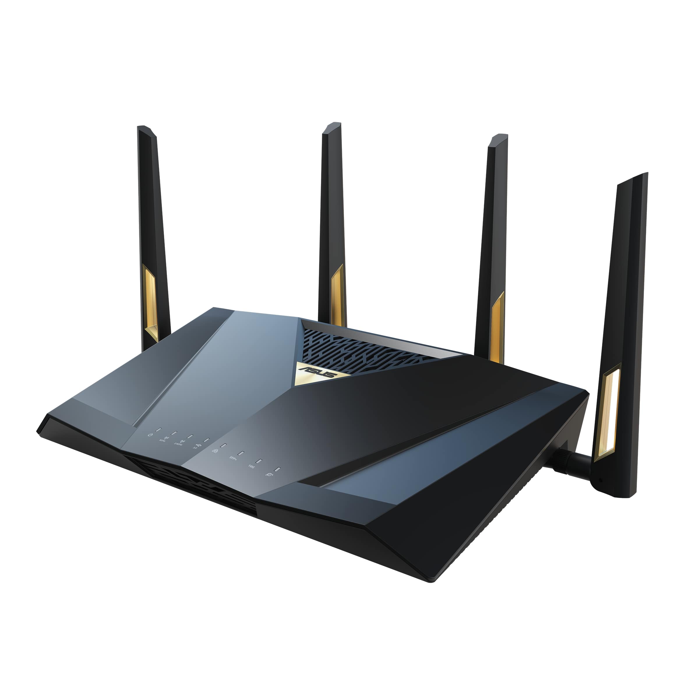 ASUS Маршрутизатор RT-BE88U BE7200 4xGE LAN, 3x2.5GE WAN, 1x2.5GE WAN/LAN. 1x10GE WAN/LAN, 1xSFP+, 1xUSB3.2, MESH