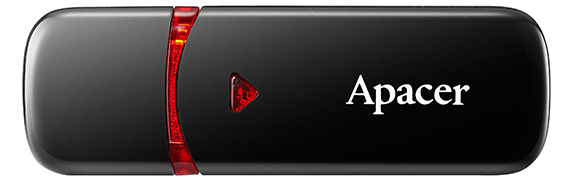 Flash Drive Apacer AH333 64GB (AP64GAH333B-1) Black