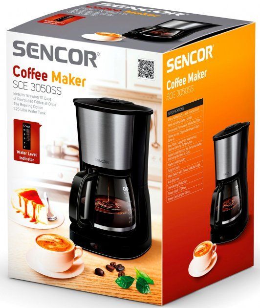 Крапельна кавоварка SENCOR SCE 3050SS