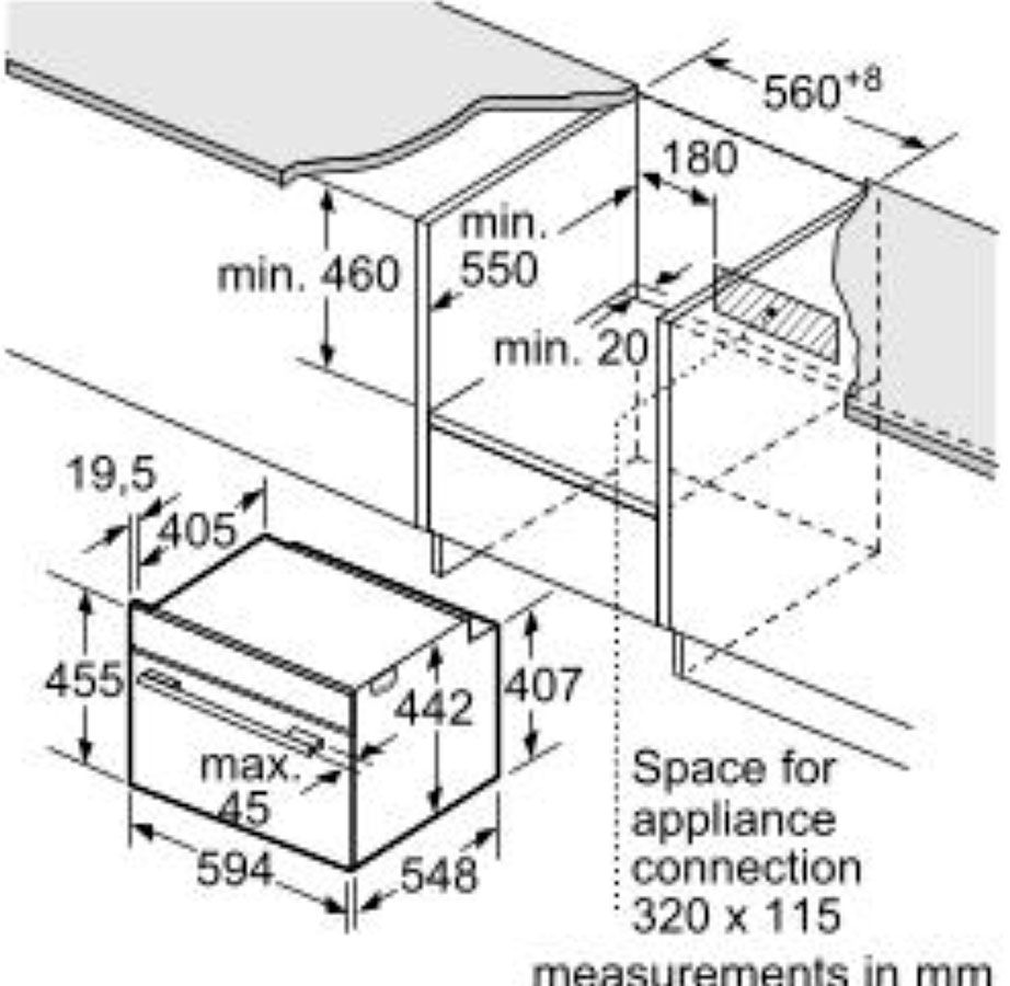 Духова шафа електрична SIEMENS CM724G1B1