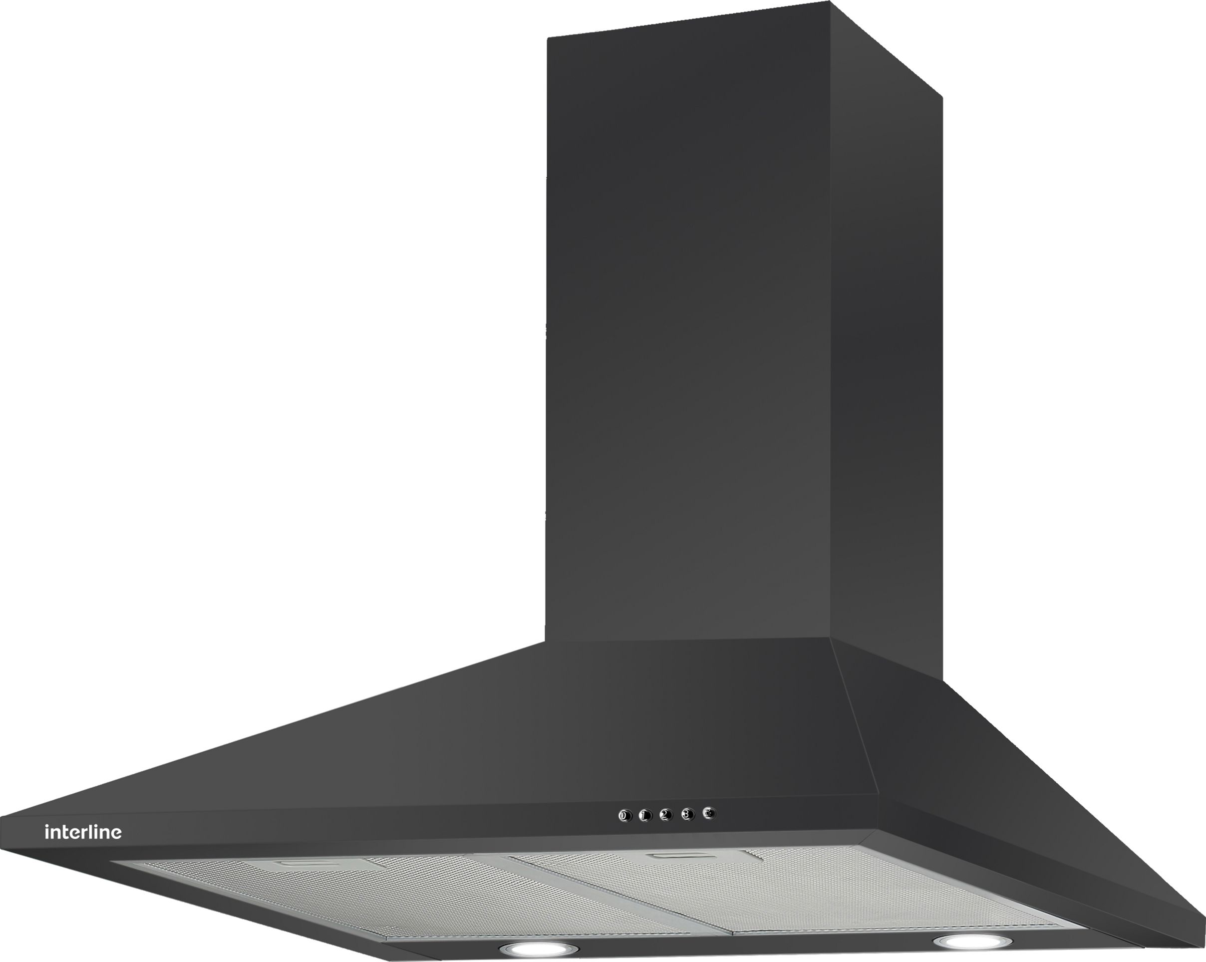 Витяжка INTERLINE UNNA BL A/60 PB/2/T