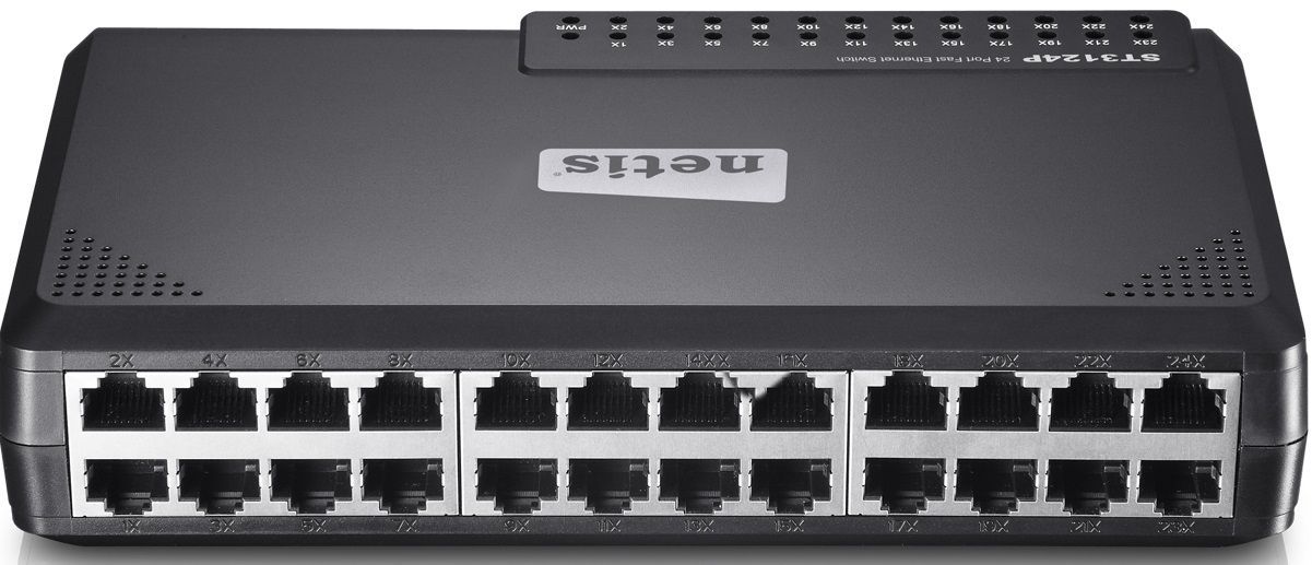 Netis Комутатор ST3124P 24xFE, некерований Netis Комутатор ST3124P 24xFE, некерований