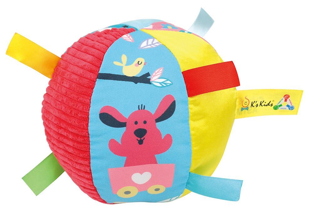 Брязкальце Ks Kids М'яч м'який (KA10805-OB)