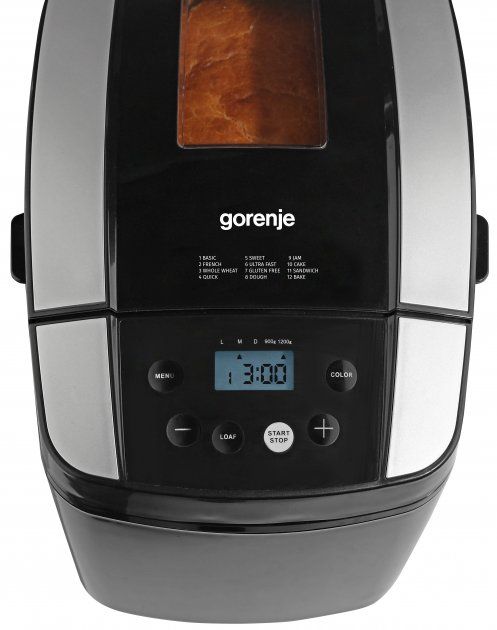 Хлібопічка GORENJE BM1210BK
