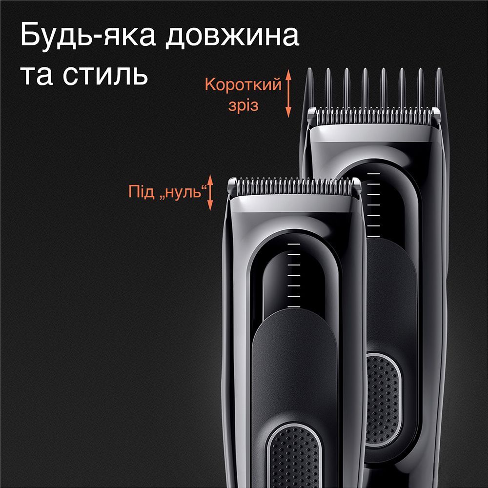Машинка для стрижки волосся BRAUN HairClip HC5310