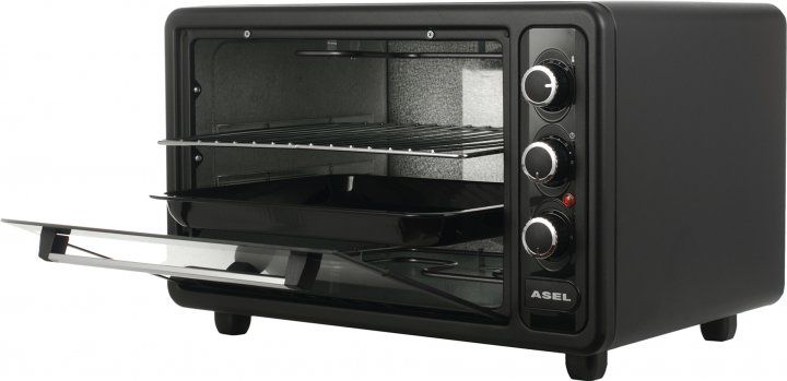 Духовка настільна Asel AF-4023 Black