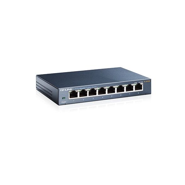 TP-Link Комутатор TL-SG108 8xGE некерований Метал. корпус
