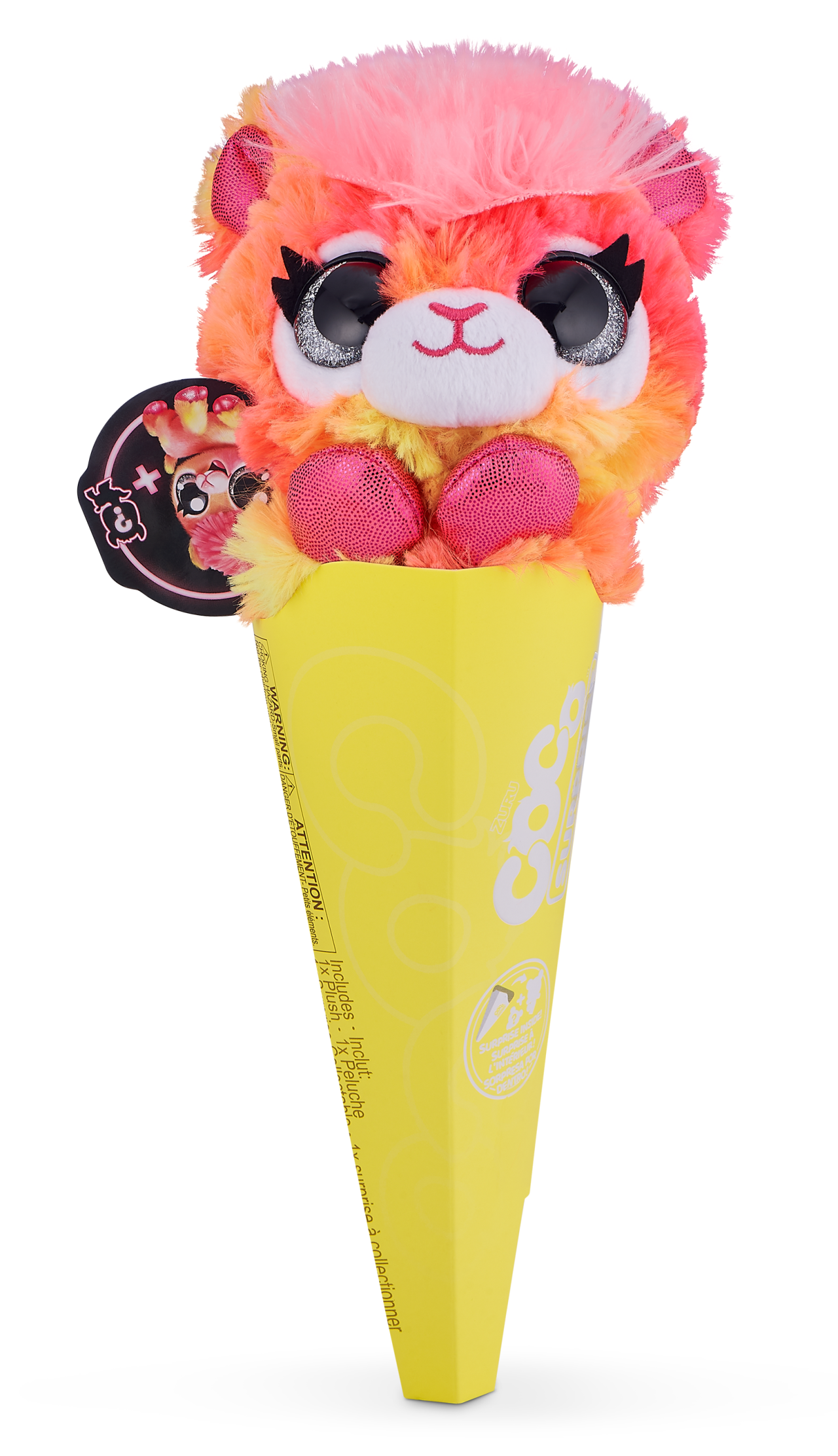 Іграшка м'яка Zuru Coco Surprise Neon із сюрпризом в асортименті