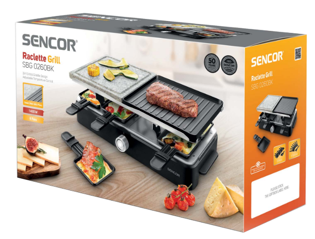 Гриль Sencor SBG 0260BK