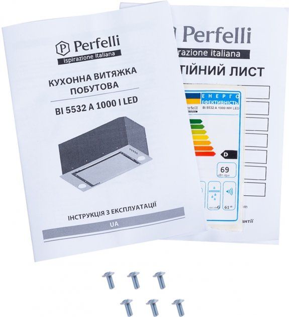Витяжка Perfelli BI 5532 A 1000 WH LED