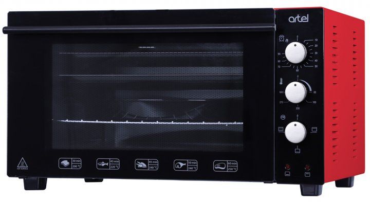 Електрична піч Artel MD 4218 L Black RED