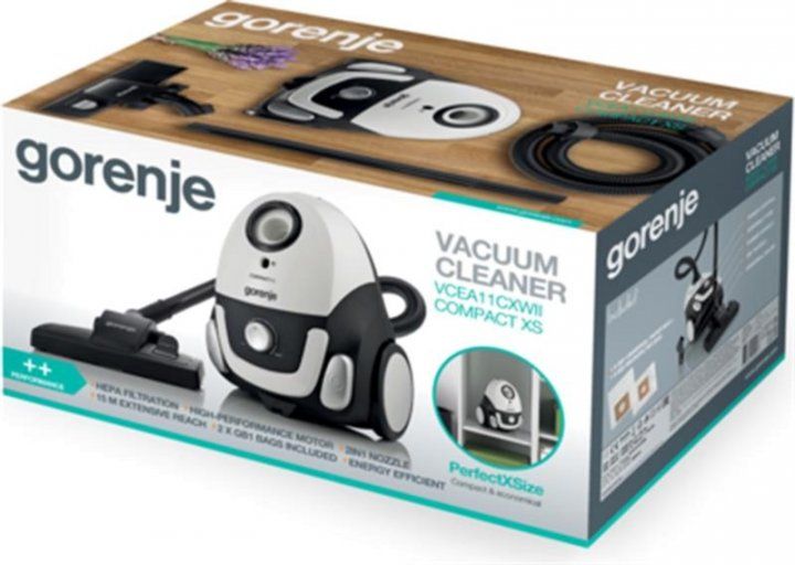 Пилосос для сухого збирання Gorenje VCEA11CXWII