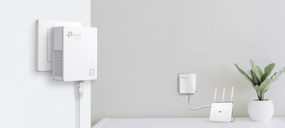 TP-Link Адаптер Powerline TL-PA7017KIT 2PK AV1000 1xGE