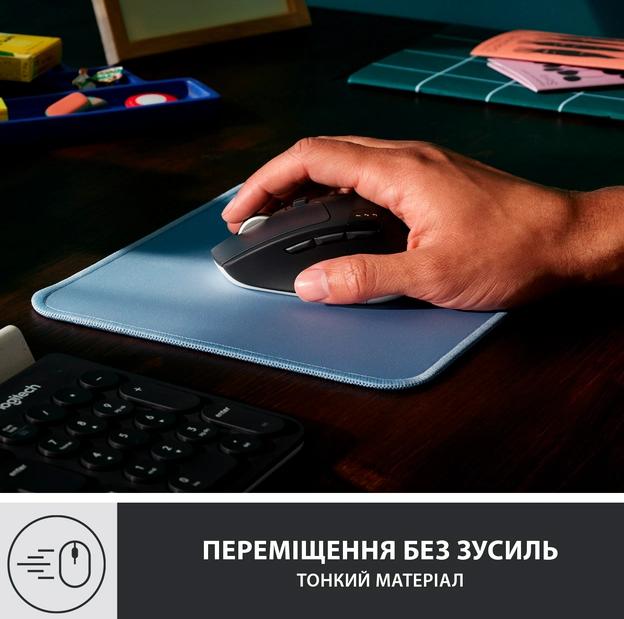Килимок для мишi Logitech Studio Series Blue (956-000051)
