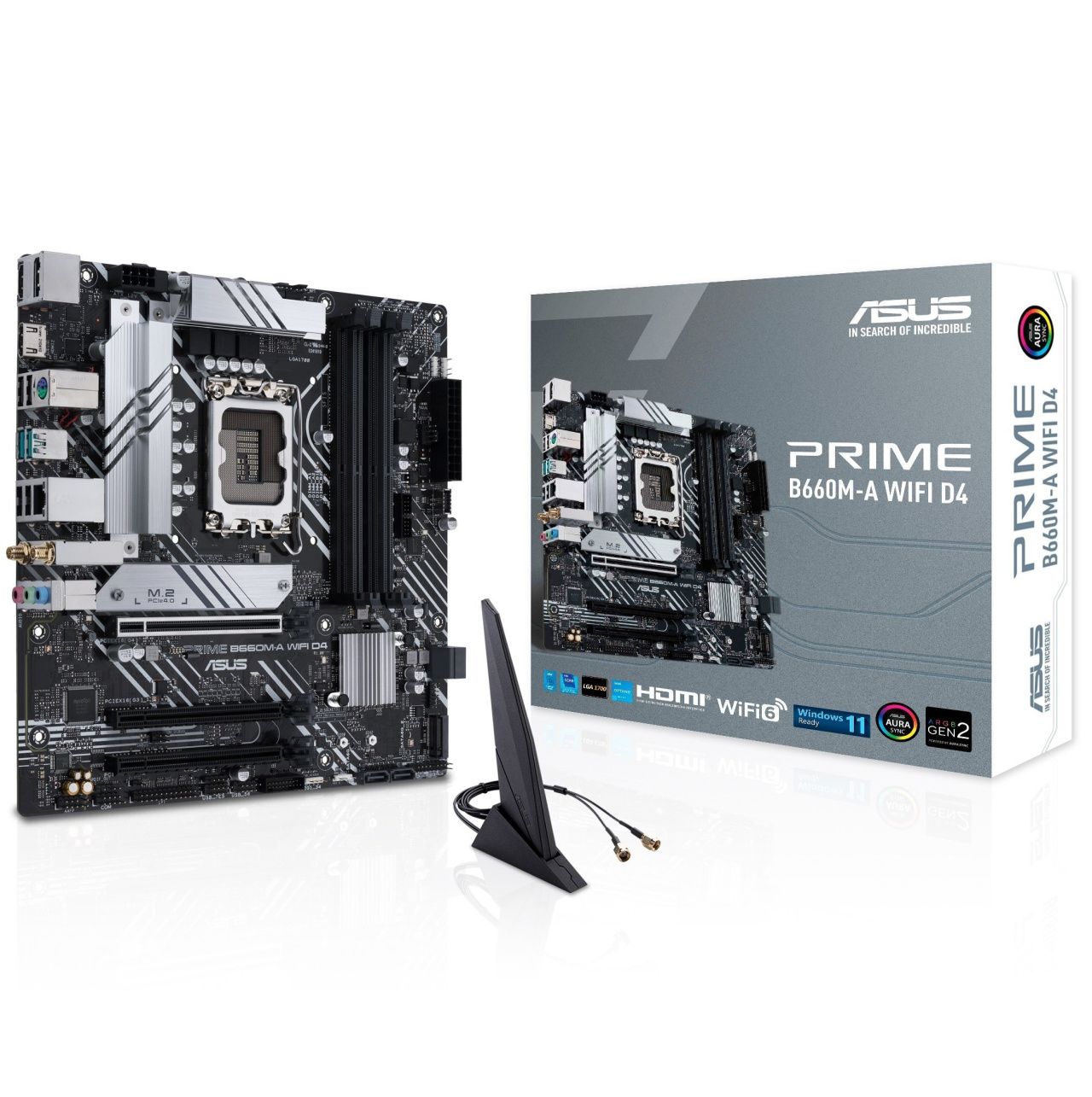 Материнська плата ASUS PRIME B660M-A WIFI D4