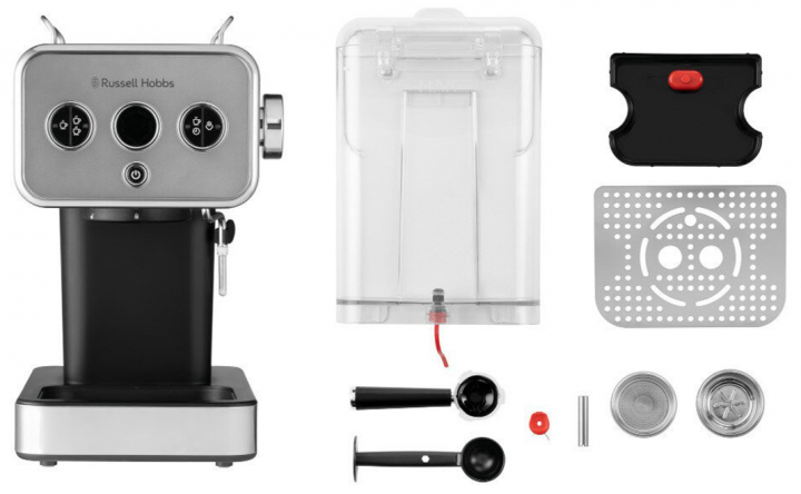Кавоварка рожкова RUSSELL HOBBS Distinctions Titanium 26452-56
