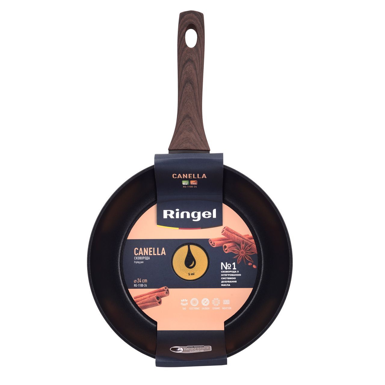 Сковорода звичайна Ringel Canella RG-1100-24