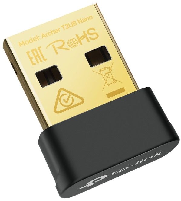 USB-адаптер TP-Link Archer T2UB nano AC600 BT 4.2 USB2.0