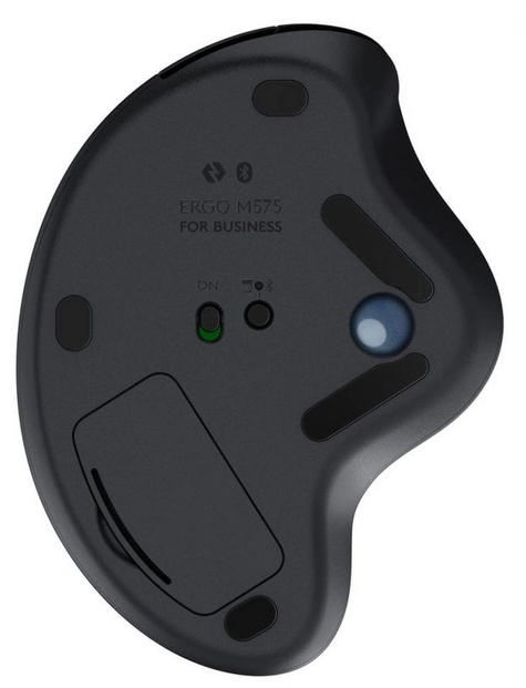 Миша комп'ютерна Logitech ERGO M575 For Business, Graphite (910-006221)