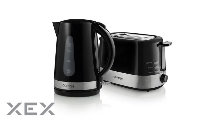 Чайник GORENJE K 17 BK (KE01301Z-GS) (K17BK)