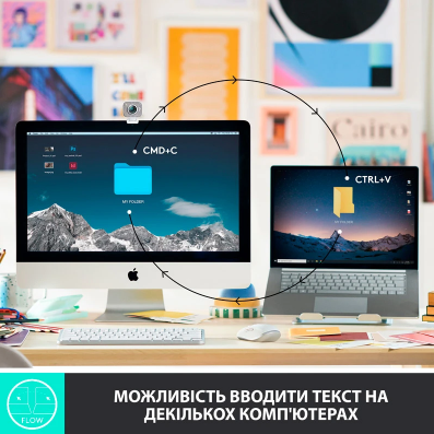 Клавіатура Logitech MX Keys Mini Minimalist Wireless US Pale Grey (920-010499)