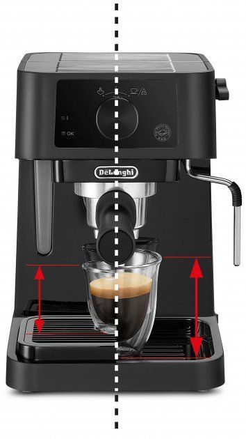 Кавоварка рожкова DELONGHI EC235.BK Stilosa