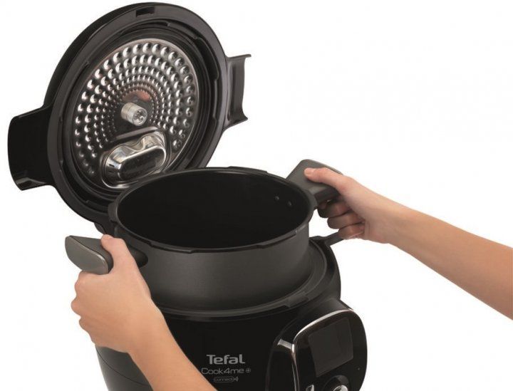 Мультиварка-скороварка TEFAL Cook4me + Connect CY855830
