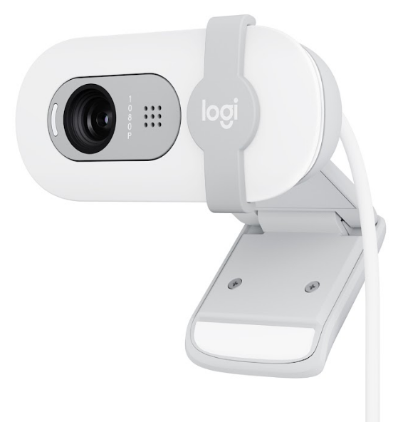Веб-камера Logitech BRIO 100 FHD OFF-WHITE (960-001617) 