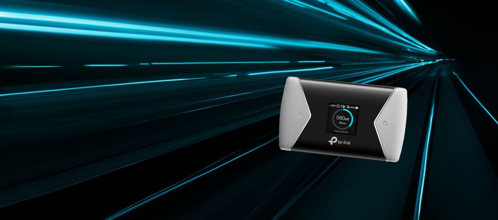 TP-Link 4G-Маршрутизатор M7450 N300 4G LTE 1xSim card Slot 1xMicroSD card bat. 3000 mAh color display
