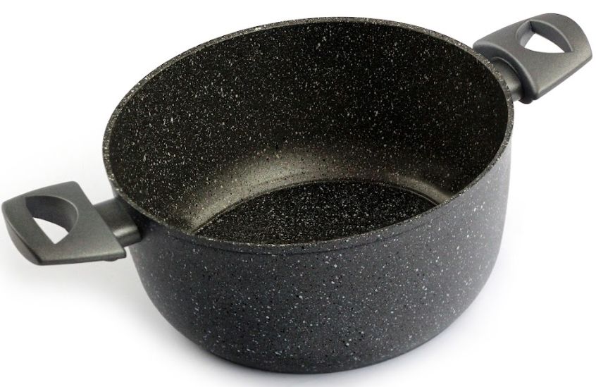 Каструля з кришкою TVS Mineralia Induction 24 см 4.5 л (BS480242910001C)