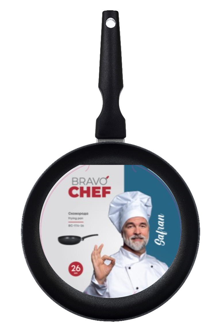 Сковорода звичайна Bravo Chef Safran (BC-1114-26)