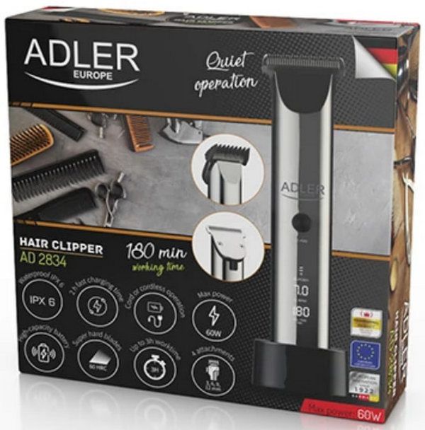 Машинка для підстригання волосся Adler AD 2834