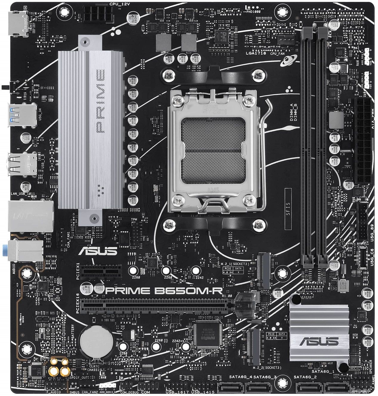 ASUS Материнcька плата PRIME B650M-R