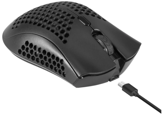 Миша Defender Warlock GM-709L RGB, Black (52709)