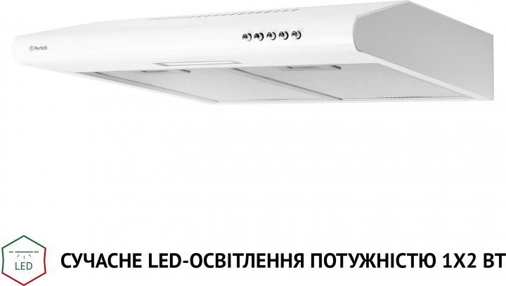 Витяжка Perfelli PL 5124 WH LED