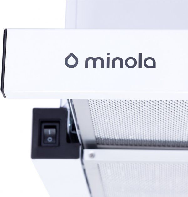 Витяжка MINOLA HTL 6215 WH 700 LED