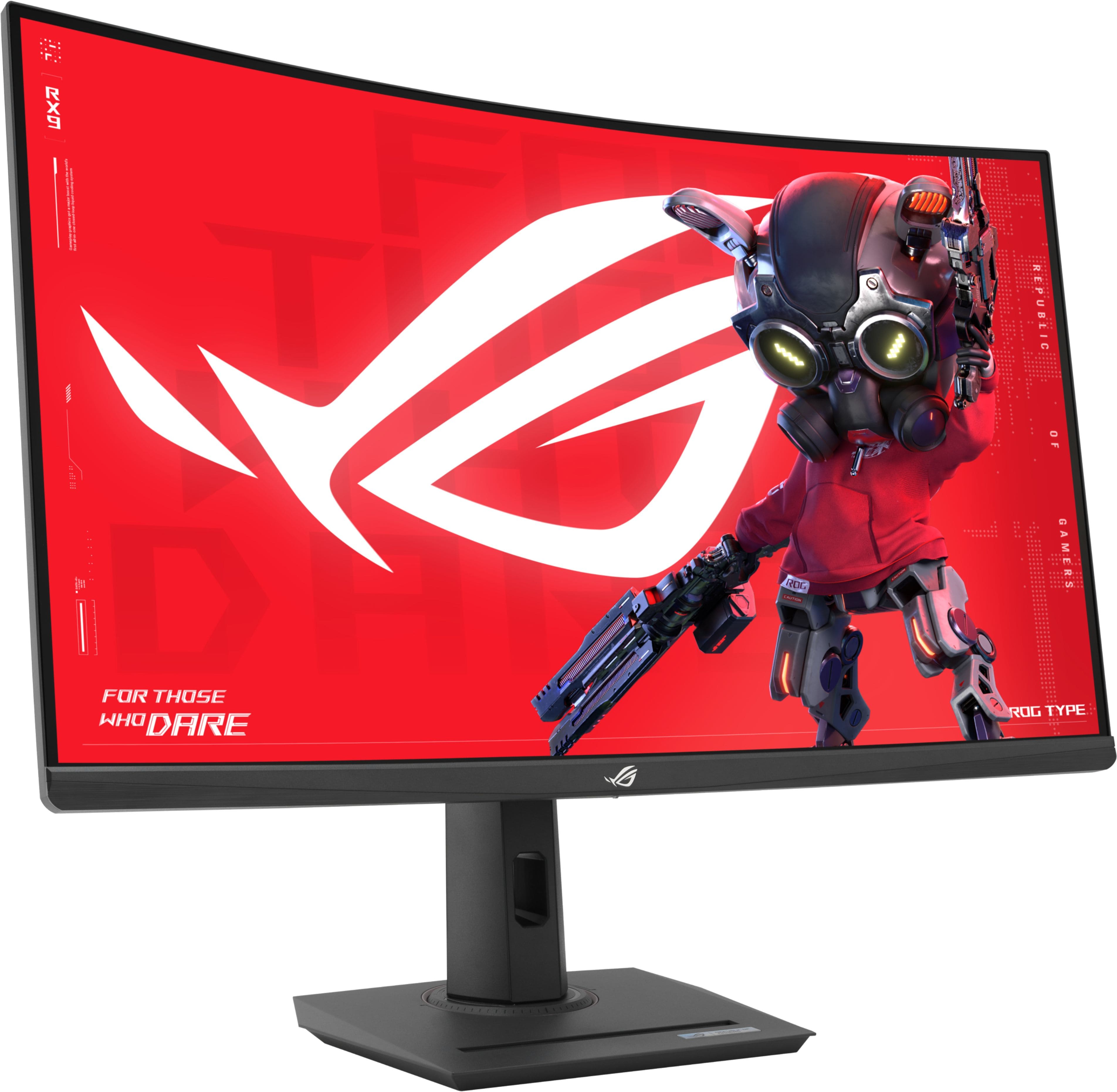 ASUS Монітор 31.5" ROG Strix XG32WCMS HDMI, DP, USB-C, Audio, VA, 2560x1440, 280Hz, 1ms, sRGB 125%, CURVED, AdaptiveSync, HAS, HDR400