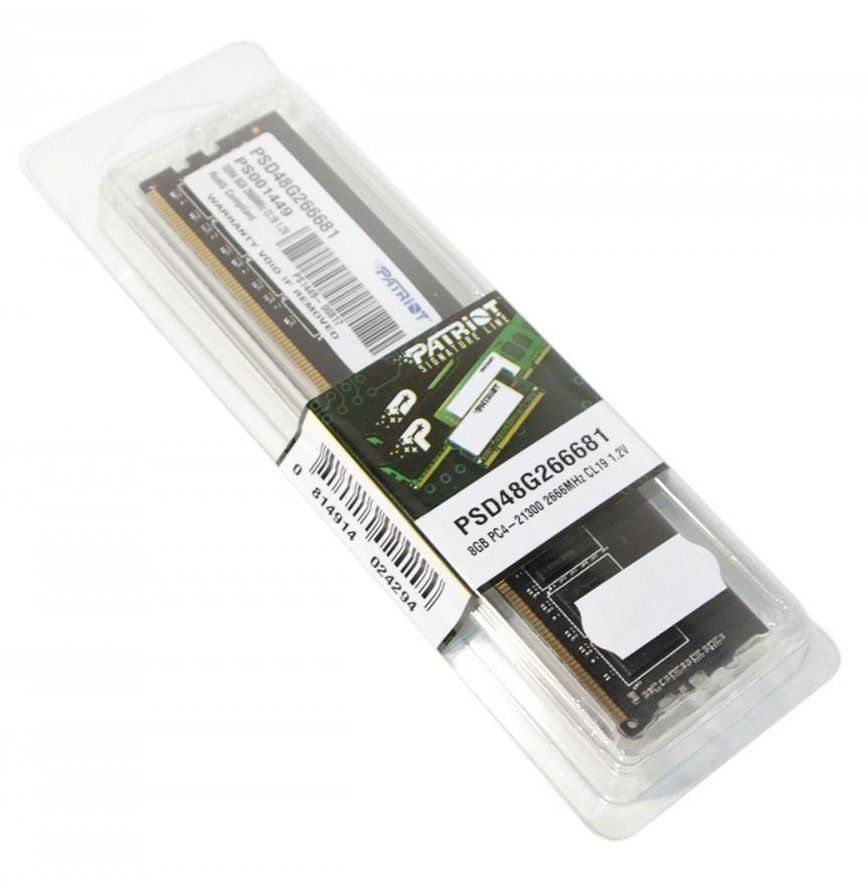 Patriot DDR4 2666 Signature Line (для ПК)[PSD48G266681]
