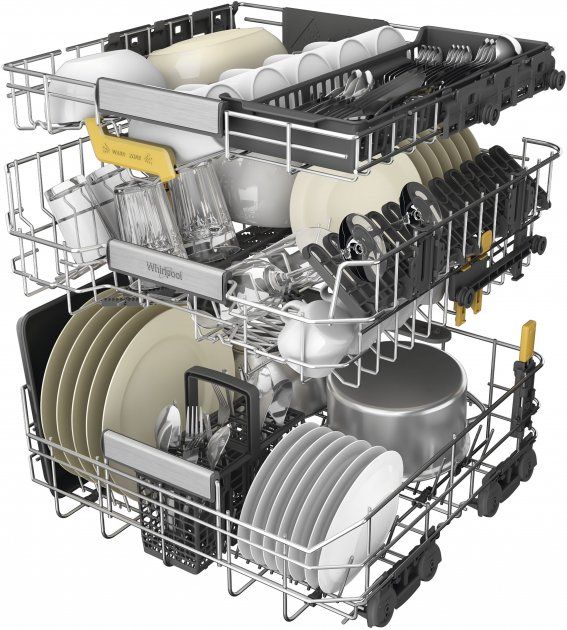 Вбудована посудомийна машина WHIRLPOOL W8I HP42 L