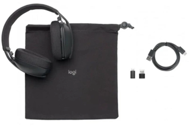 Гарнітура Logitech ZONE VIBE Wireless UC Graphite B2B (981-001199)