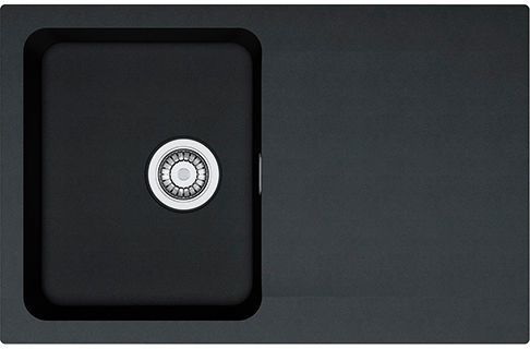 Кухонна мийка граніт INTERLINE Vega Black