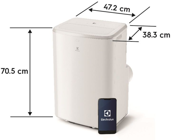 картинка Кондиціонер мобільний ELECTROLUX ChillFlex Pro EXP26U339HW