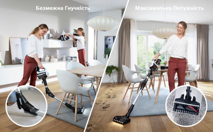 Акумуляторний пилосос BOSCH UNLIMITED 7 BBS711W