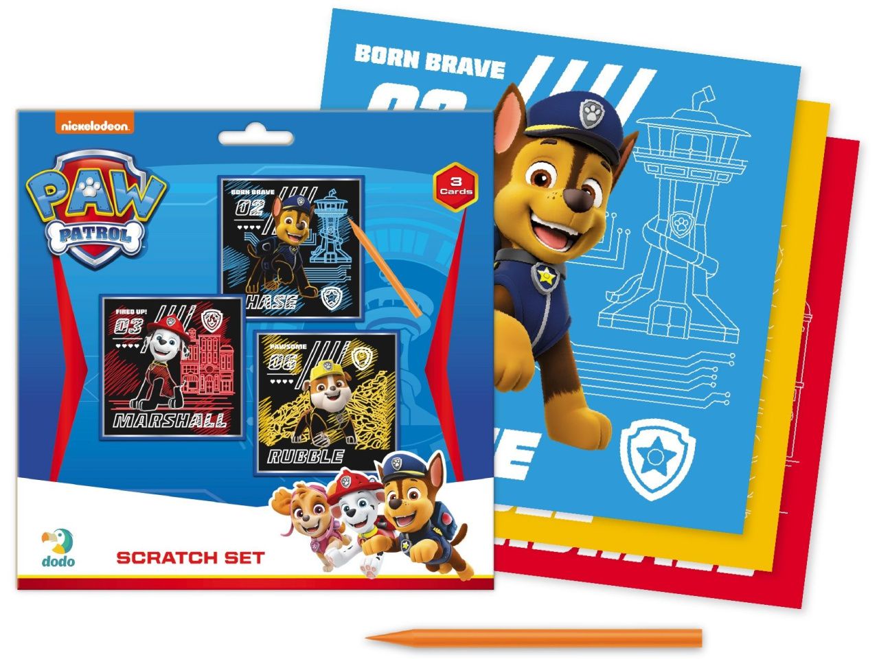 Набір гравюр Dodo Paw Patrol (200193)
